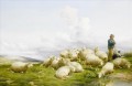 Thomas Sidney Cooper Pastor con ovejas 1868